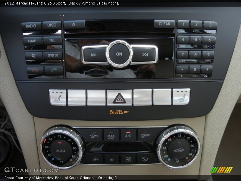 Controls of 2012 C 250 Sport