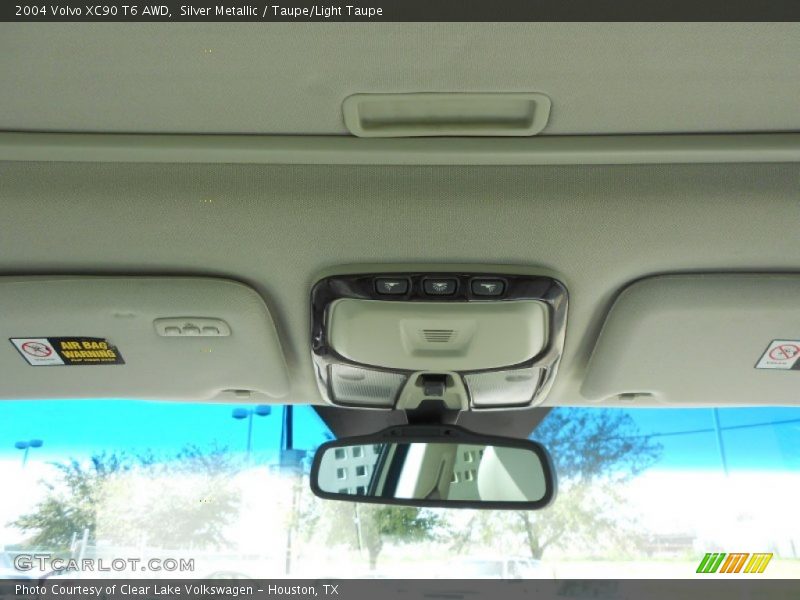 Silver Metallic / Taupe/Light Taupe 2004 Volvo XC90 T6 AWD