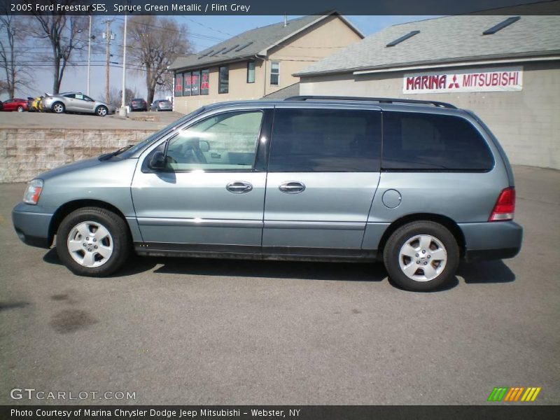Spruce Green Metallic / Flint Grey 2005 Ford Freestar SES