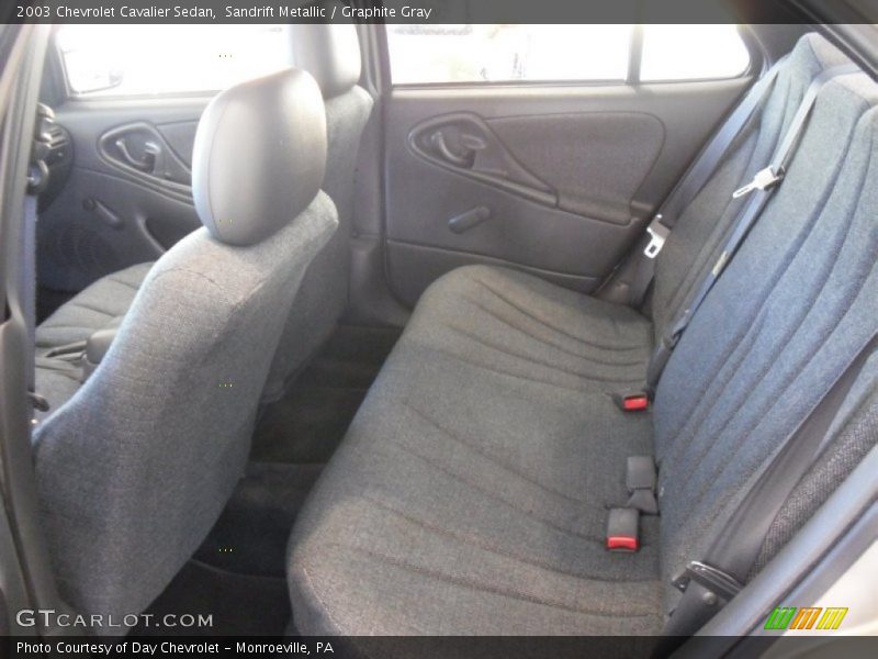 Sandrift Metallic / Graphite Gray 2003 Chevrolet Cavalier Sedan