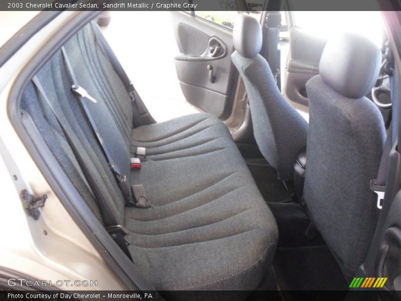Sandrift Metallic / Graphite Gray 2003 Chevrolet Cavalier Sedan