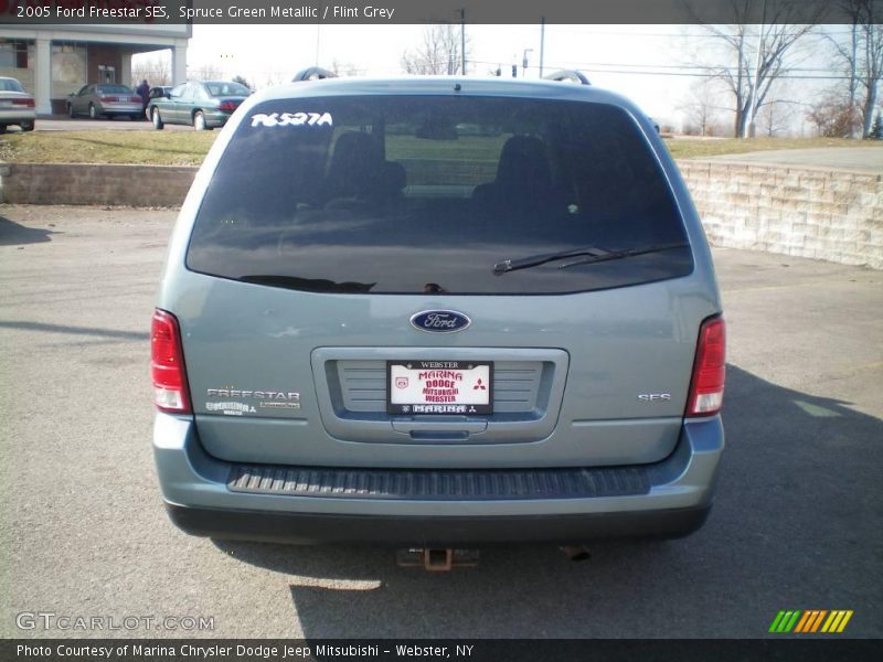 Spruce Green Metallic / Flint Grey 2005 Ford Freestar SES