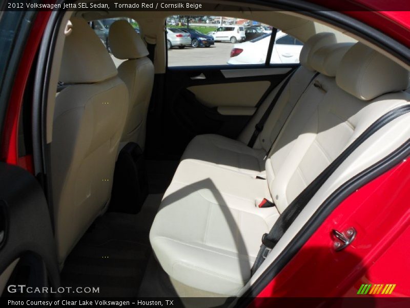 Tornado Red / Cornsilk Beige 2012 Volkswagen Jetta SEL Sedan