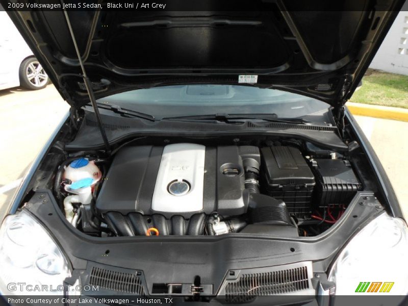 Black Uni / Art Grey 2009 Volkswagen Jetta S Sedan