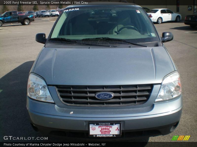 Spruce Green Metallic / Flint Grey 2005 Ford Freestar SES
