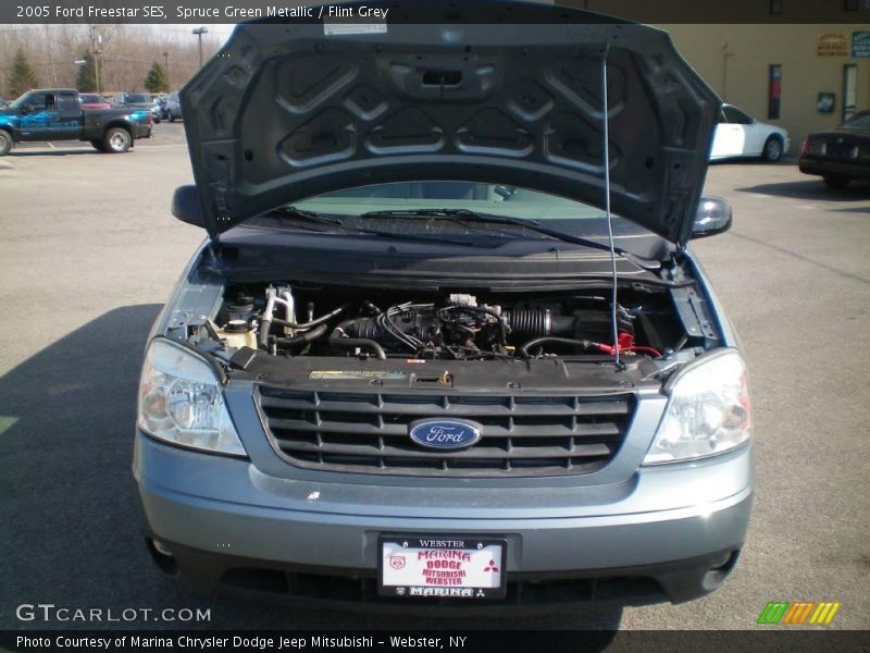 Spruce Green Metallic / Flint Grey 2005 Ford Freestar SES