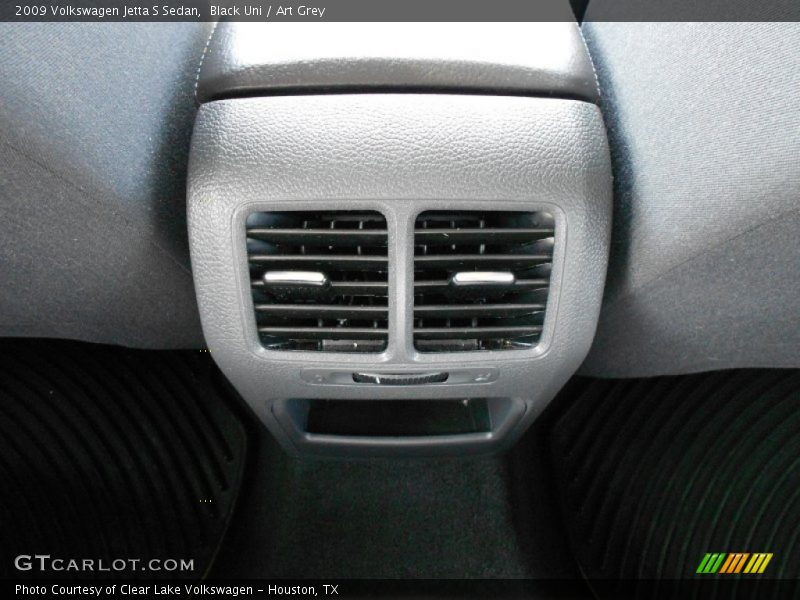 Black Uni / Art Grey 2009 Volkswagen Jetta S Sedan