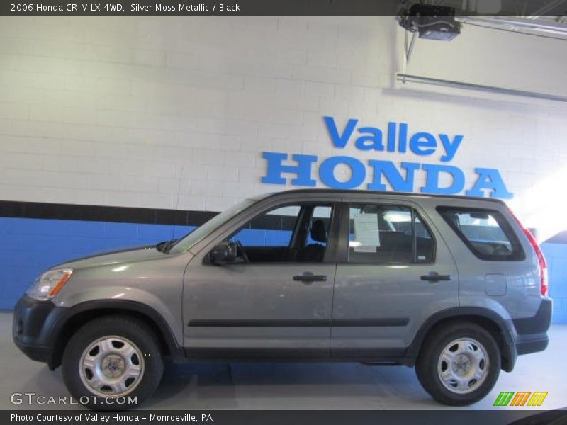 Silver Moss Metallic / Black 2006 Honda CR-V LX 4WD