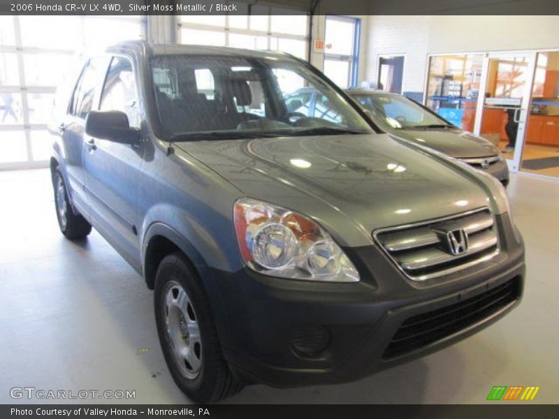 Silver Moss Metallic / Black 2006 Honda CR-V LX 4WD