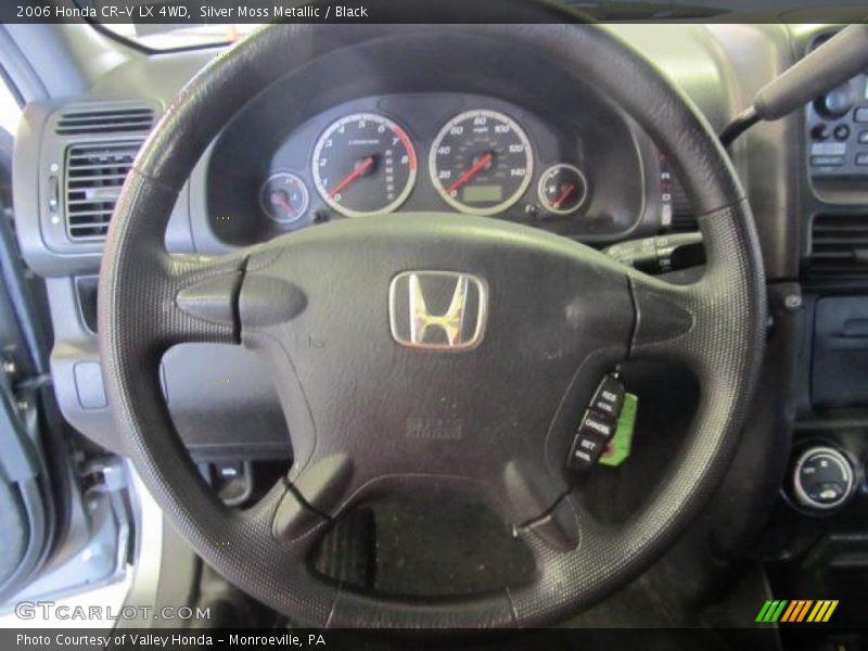Silver Moss Metallic / Black 2006 Honda CR-V LX 4WD