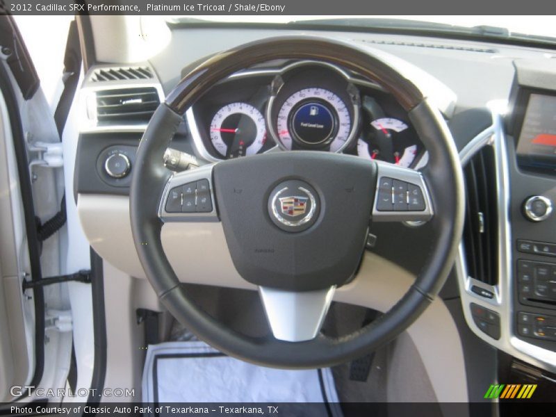Platinum Ice Tricoat / Shale/Ebony 2012 Cadillac SRX Performance