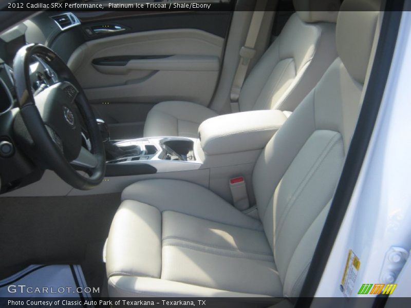 Platinum Ice Tricoat / Shale/Ebony 2012 Cadillac SRX Performance