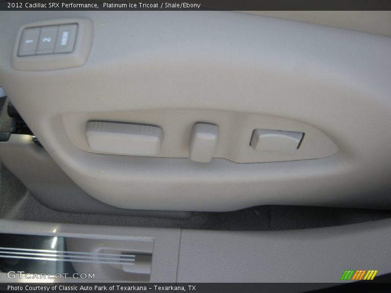 Platinum Ice Tricoat / Shale/Ebony 2012 Cadillac SRX Performance