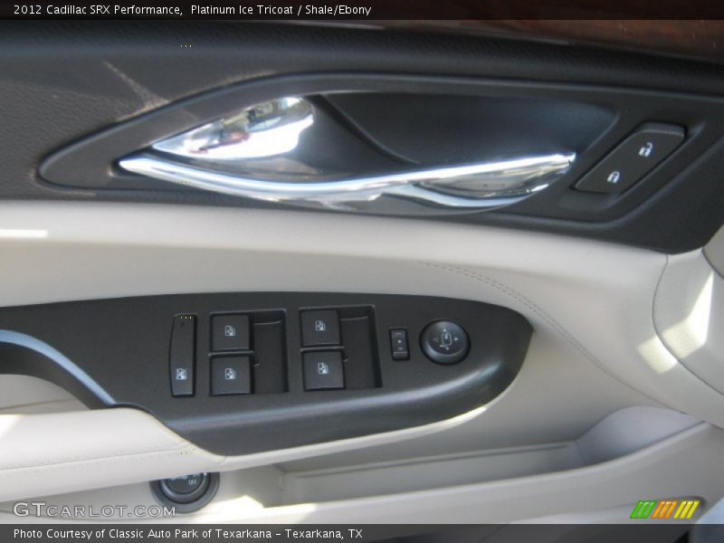Platinum Ice Tricoat / Shale/Ebony 2012 Cadillac SRX Performance