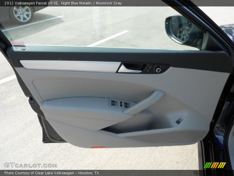 Night Blue Metallic / Moonrock Gray 2012 Volkswagen Passat V6 SE