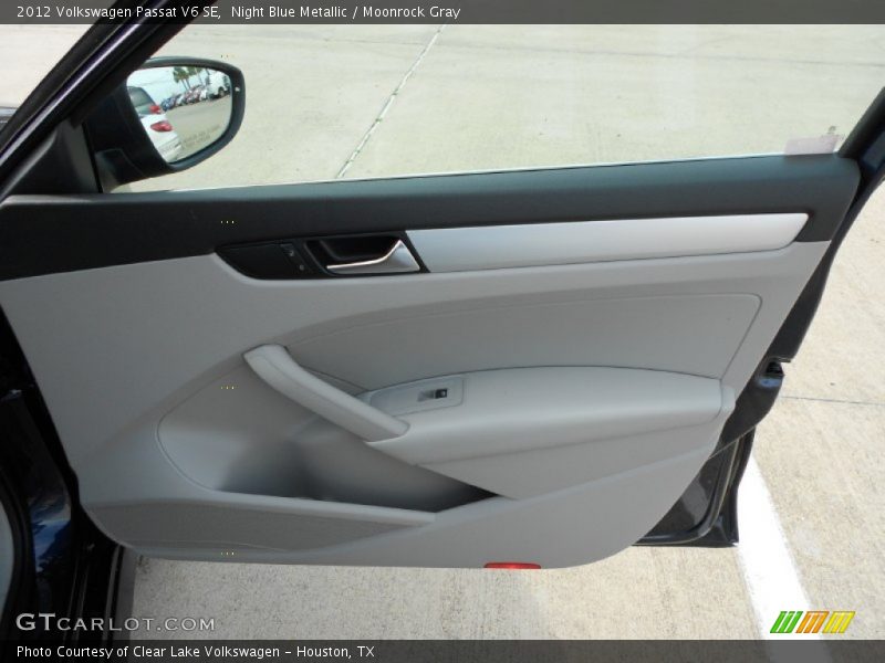 Night Blue Metallic / Moonrock Gray 2012 Volkswagen Passat V6 SE