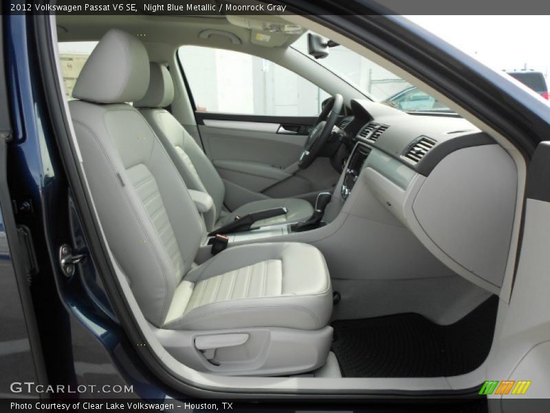 Night Blue Metallic / Moonrock Gray 2012 Volkswagen Passat V6 SE