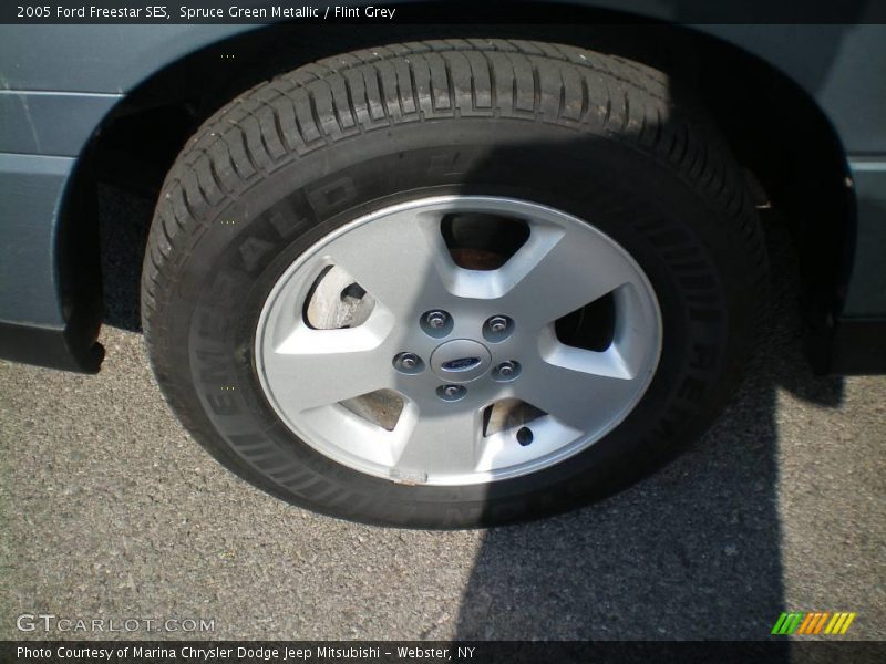 Spruce Green Metallic / Flint Grey 2005 Ford Freestar SES