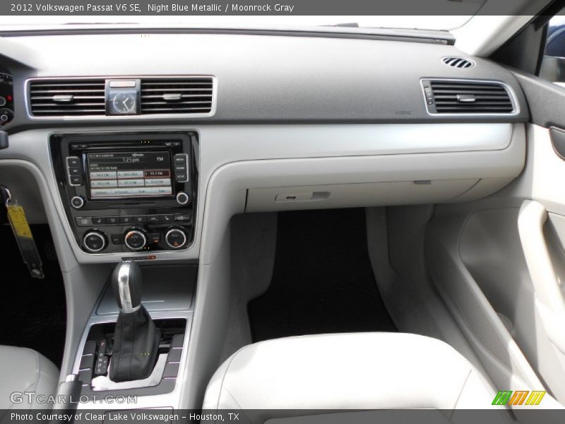 Night Blue Metallic / Moonrock Gray 2012 Volkswagen Passat V6 SE