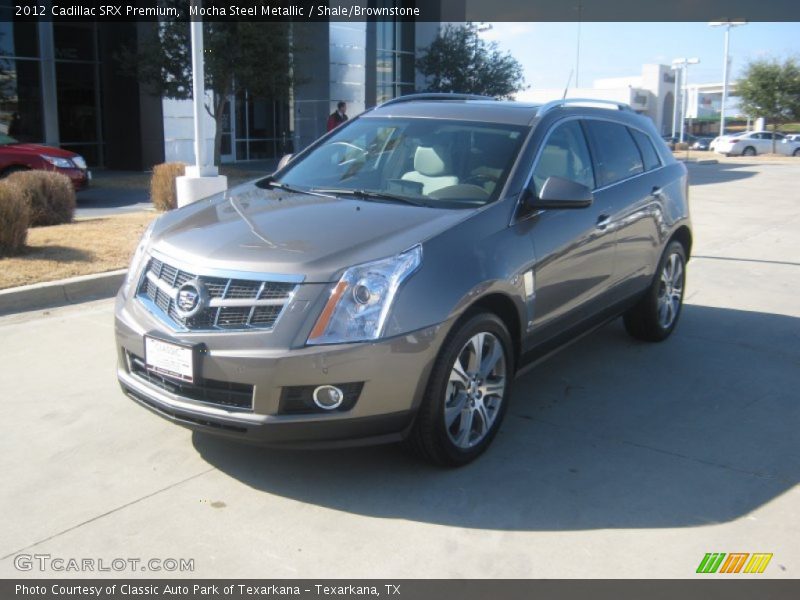 Mocha Steel Metallic / Shale/Brownstone 2012 Cadillac SRX Premium