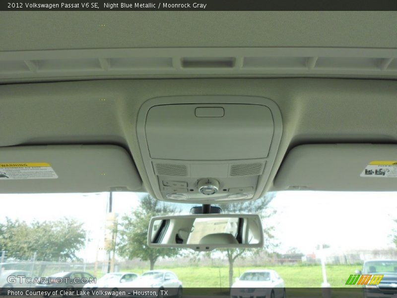 Night Blue Metallic / Moonrock Gray 2012 Volkswagen Passat V6 SE