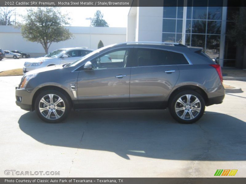 Mocha Steel Metallic / Shale/Brownstone 2012 Cadillac SRX Premium