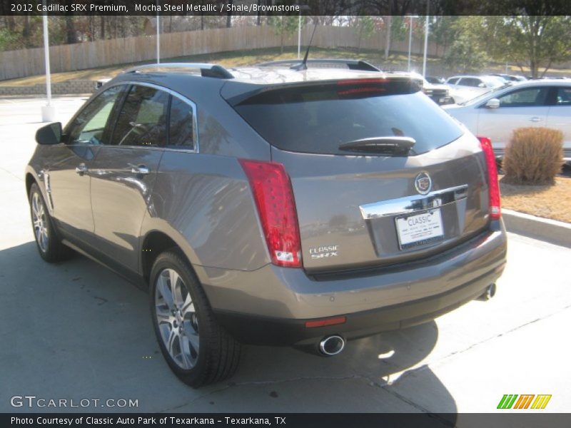 Mocha Steel Metallic / Shale/Brownstone 2012 Cadillac SRX Premium