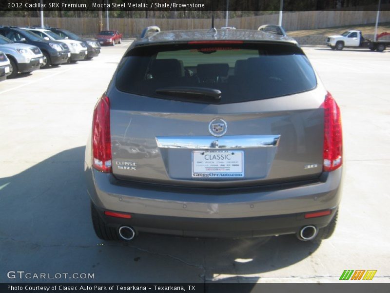 Mocha Steel Metallic / Shale/Brownstone 2012 Cadillac SRX Premium
