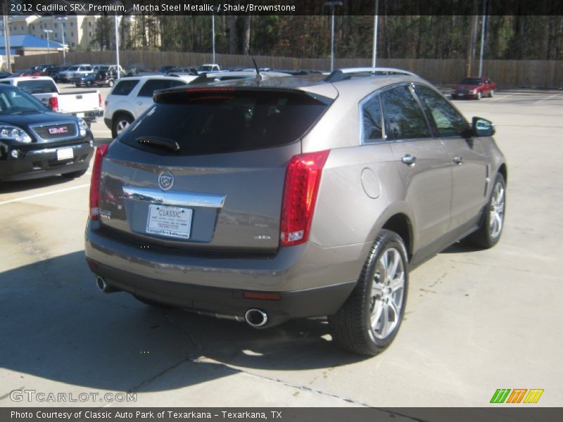 Mocha Steel Metallic / Shale/Brownstone 2012 Cadillac SRX Premium