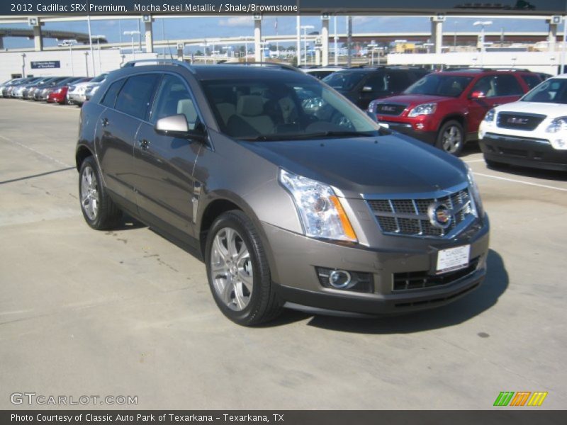 Mocha Steel Metallic / Shale/Brownstone 2012 Cadillac SRX Premium