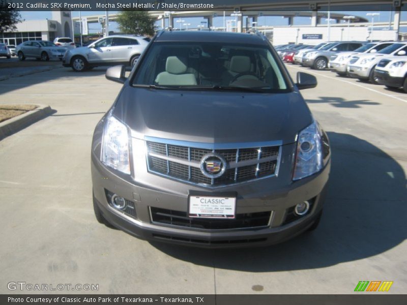 Mocha Steel Metallic / Shale/Brownstone 2012 Cadillac SRX Premium