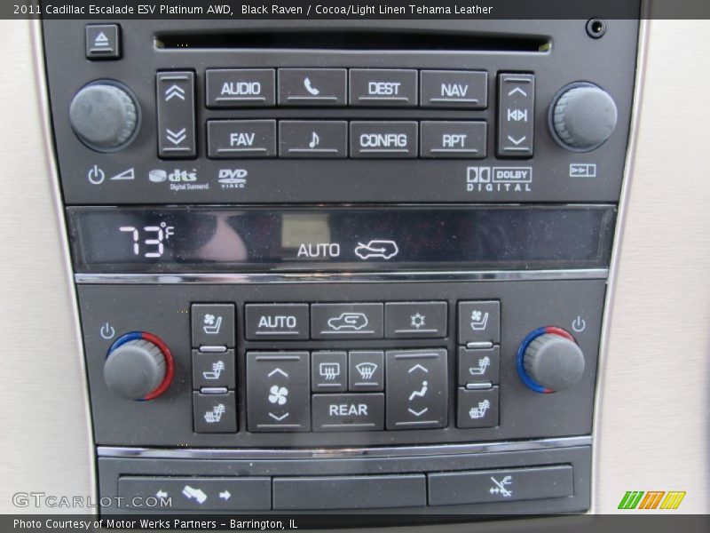 Controls of 2011 Escalade ESV Platinum AWD