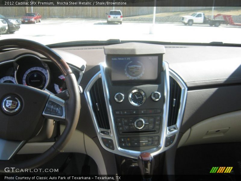 Mocha Steel Metallic / Shale/Brownstone 2012 Cadillac SRX Premium