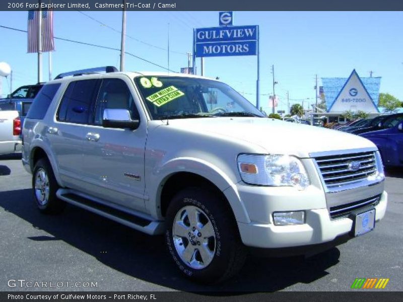 Cashmere Tri-Coat / Camel 2006 Ford Explorer Limited