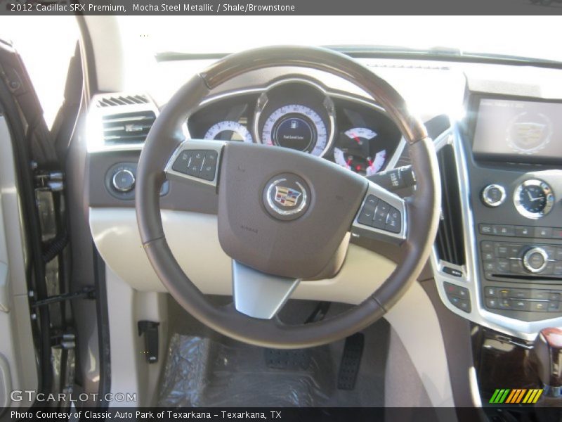 Mocha Steel Metallic / Shale/Brownstone 2012 Cadillac SRX Premium