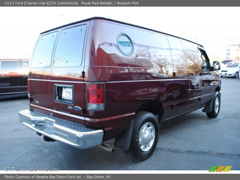 Royal Red Metallic / Medium Flint 2011 Ford E Series Van E250 Commercial