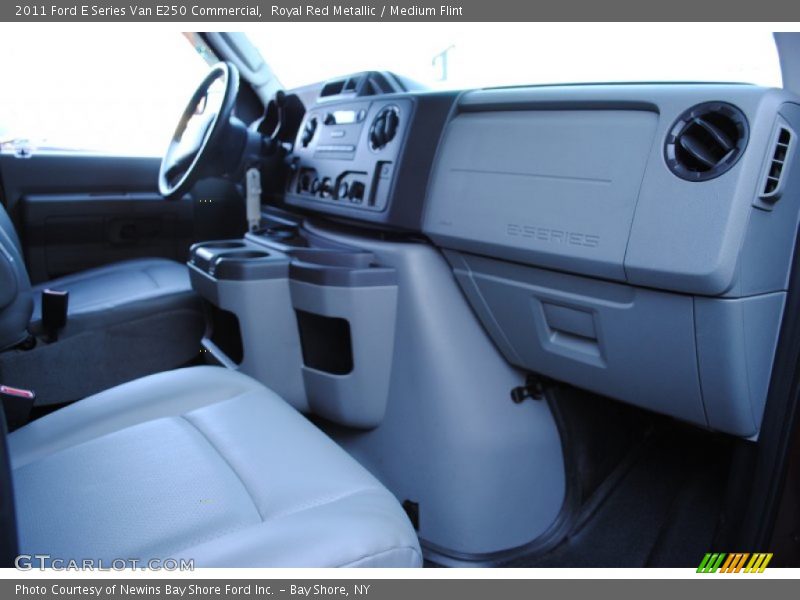 Royal Red Metallic / Medium Flint 2011 Ford E Series Van E250 Commercial