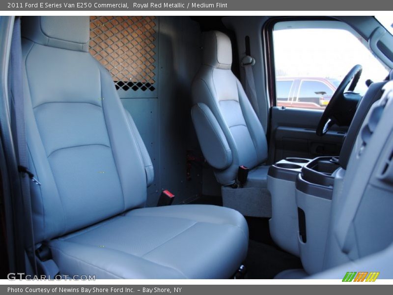 Royal Red Metallic / Medium Flint 2011 Ford E Series Van E250 Commercial