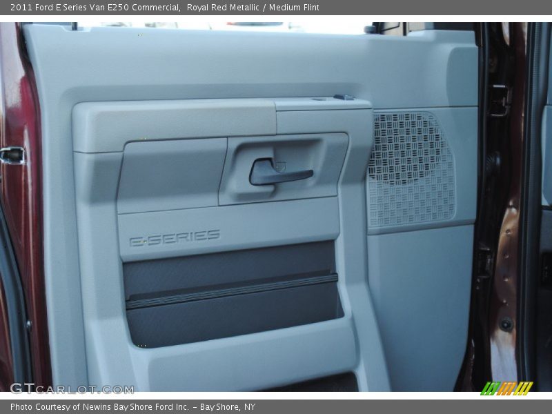 Royal Red Metallic / Medium Flint 2011 Ford E Series Van E250 Commercial