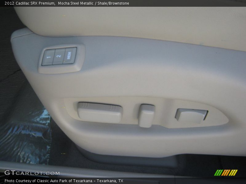 Mocha Steel Metallic / Shale/Brownstone 2012 Cadillac SRX Premium