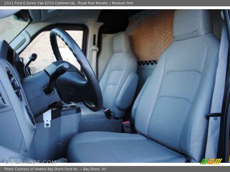 Royal Red Metallic / Medium Flint 2011 Ford E Series Van E250 Commercial