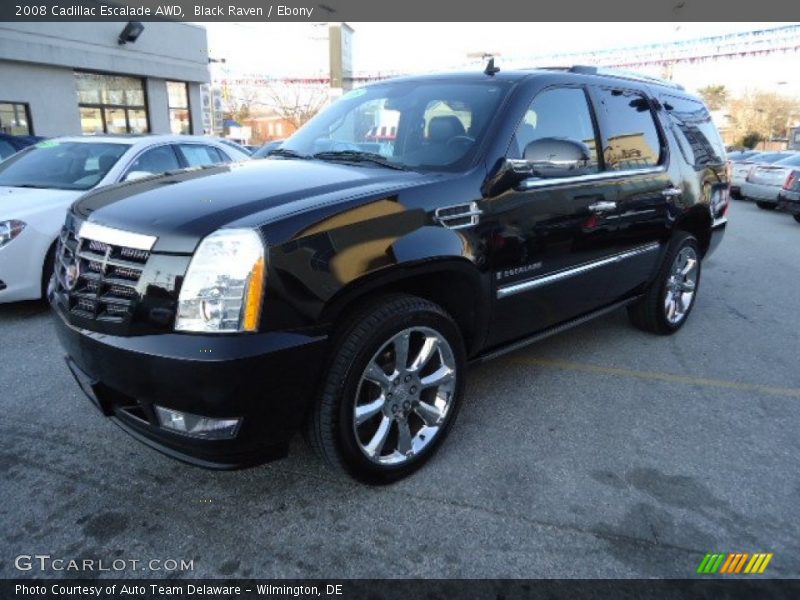 Black Raven / Ebony 2008 Cadillac Escalade AWD