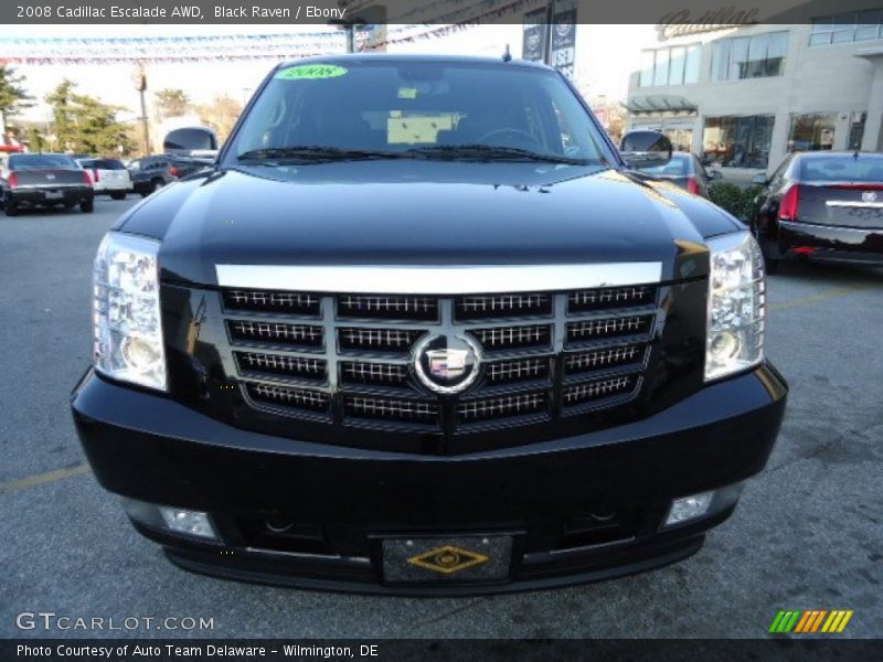 Black Raven / Ebony 2008 Cadillac Escalade AWD