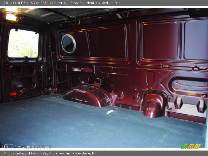Royal Red Metallic / Medium Flint 2011 Ford E Series Van E250 Commercial