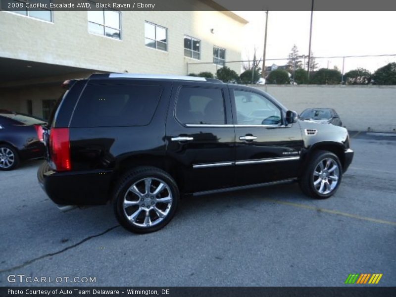 Black Raven / Ebony 2008 Cadillac Escalade AWD