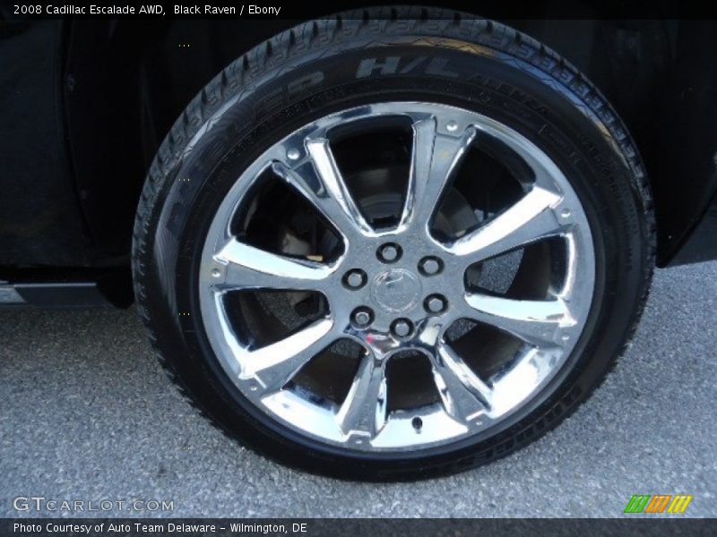 Black Raven / Ebony 2008 Cadillac Escalade AWD
