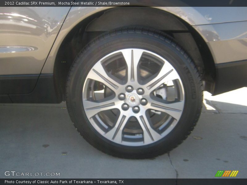 Mocha Steel Metallic / Shale/Brownstone 2012 Cadillac SRX Premium