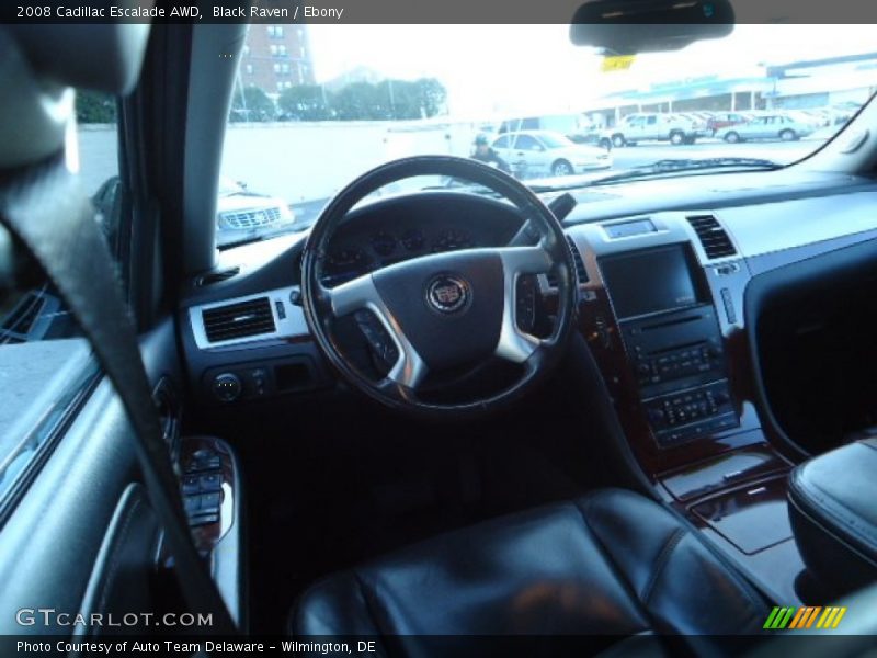 Black Raven / Ebony 2008 Cadillac Escalade AWD