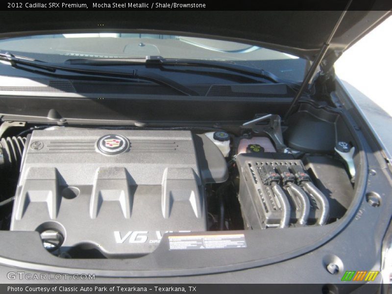 Mocha Steel Metallic / Shale/Brownstone 2012 Cadillac SRX Premium