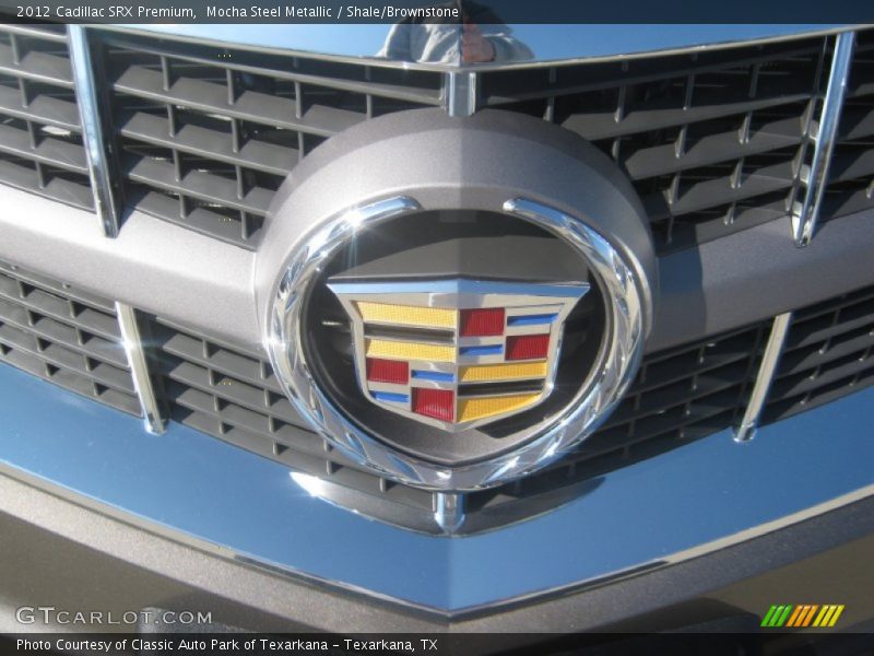 Mocha Steel Metallic / Shale/Brownstone 2012 Cadillac SRX Premium